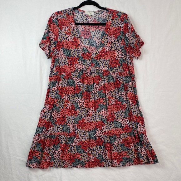 Ivy V Neck Dress Lot of 2 Floral Summer Dresses - Picture 4 of 12
